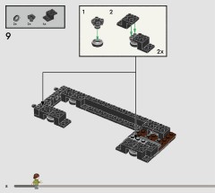 LEGO 76450 instructions page 8 – build guide
