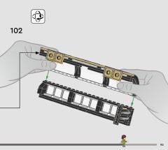 LEGO 76450 instructions page 95 – build guide