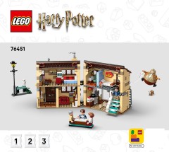 LEGO 76451 instructions page 1 – build guide