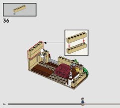 LEGO 76451 instructions page 36 – build guide