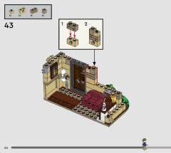 LEGO 76451 instructions page 44 – build guide