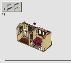 LEGO 76451 instructions page 50 – build guide