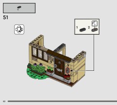 LEGO 76451 instructions page 52 – build guide