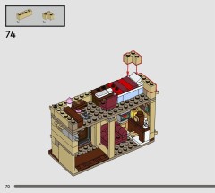 LEGO 76451 instructions page 70 – build guide