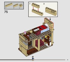 LEGO 76451 instructions page 71 – build guide