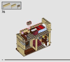 LEGO 76451 instructions page 72 – build guide