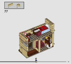 LEGO 76451 instructions page 73 – build guide