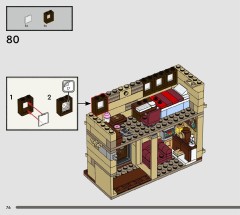 LEGO 76451 instructions page 76 – build guide