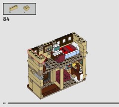 LEGO 76451 instructions page 80 – build guide
