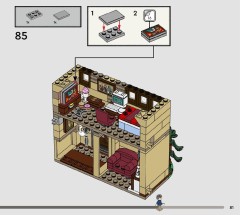 LEGO 76451 instructions page 81 – build guide