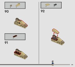 LEGO 76451 instructions page 83 – build guide