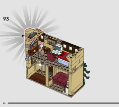 LEGO 76451 instructions page 84 – build guide