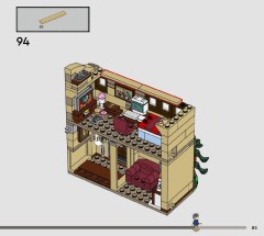 LEGO 76451 instructions page 85 – build guide