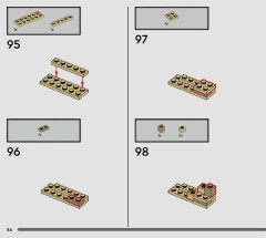 LEGO 76451 instructions page 86 – build guide