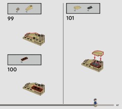 LEGO 76451 instructions page 87 – build guide