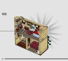 LEGO 76451 instructions page 88 – build guide