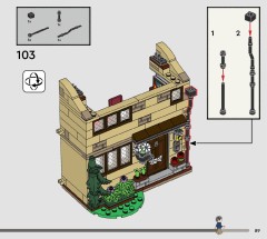 LEGO 76451 instructions page 89 – build guide
