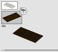 LEGO 76451 instructions page 90 – build guide
