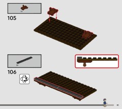 LEGO 76451 instructions page 91 – build guide