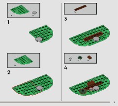 LEGO 76451 instructions page 3 – build guide