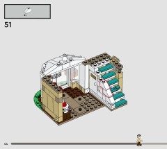 LEGO 76451 instructions page 44 – build guide