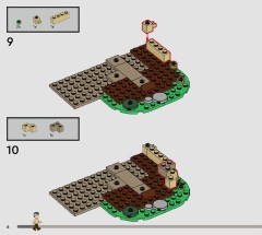 LEGO 76451 instructions page 6 – build guide