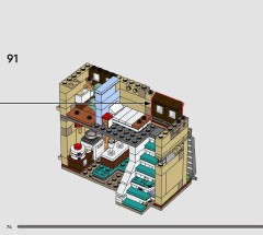LEGO 76451 instructions page 74 – build guide