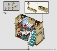 LEGO 76451 instructions page 75 – build guide