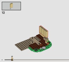 LEGO 76451 instructions page 8 – build guide