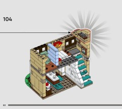 LEGO 76451 instructions page 82 – build guide