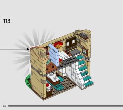 LEGO 76451 instructions page 86 – build guide