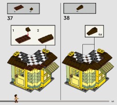 LEGO 76452 instructions page 45 – build guide