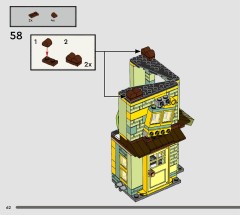 LEGO 76452 instructions page 62 – build guide