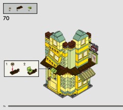LEGO 76452 instructions page 74 – build guide