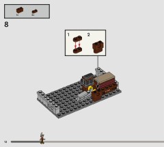 LEGO 76452 instructions page 12 – build guide