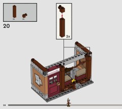 LEGO 76452 instructions page 28 – build guide