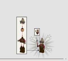 LEGO 76452 instructions page 3 – build guide