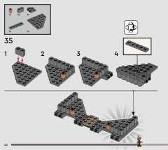LEGO 76452 instructions page 42 – build guide