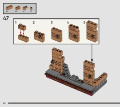 LEGO 76452 instructions page 52 – build guide