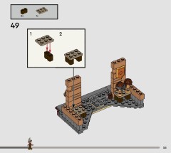 LEGO 76452 instructions page 55 – build guide