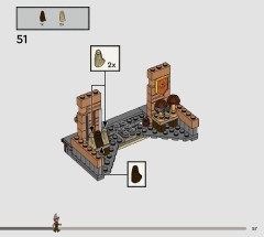 LEGO 76452 instructions page 57 – build guide