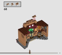 LEGO 76452 instructions page 71 – build guide