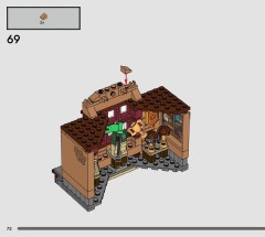 LEGO 76452 instructions page 72 – build guide