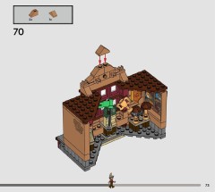 LEGO 76452 instructions page 73 – build guide