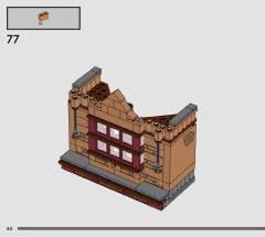 LEGO 76452 instructions page 80 – build guide