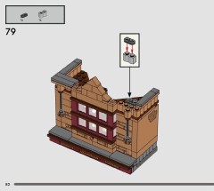 LEGO 76452 instructions page 82 – build guide