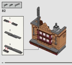 LEGO 76452 instructions page 86 – build guide