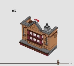 LEGO 76452 instructions page 87 – build guide