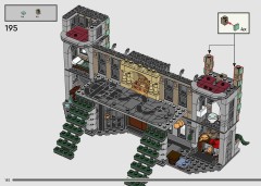 LEGO 76453 instructions page 182 – build guide