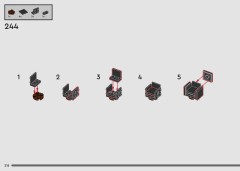 LEGO 76453 instructions page 218 – build guide